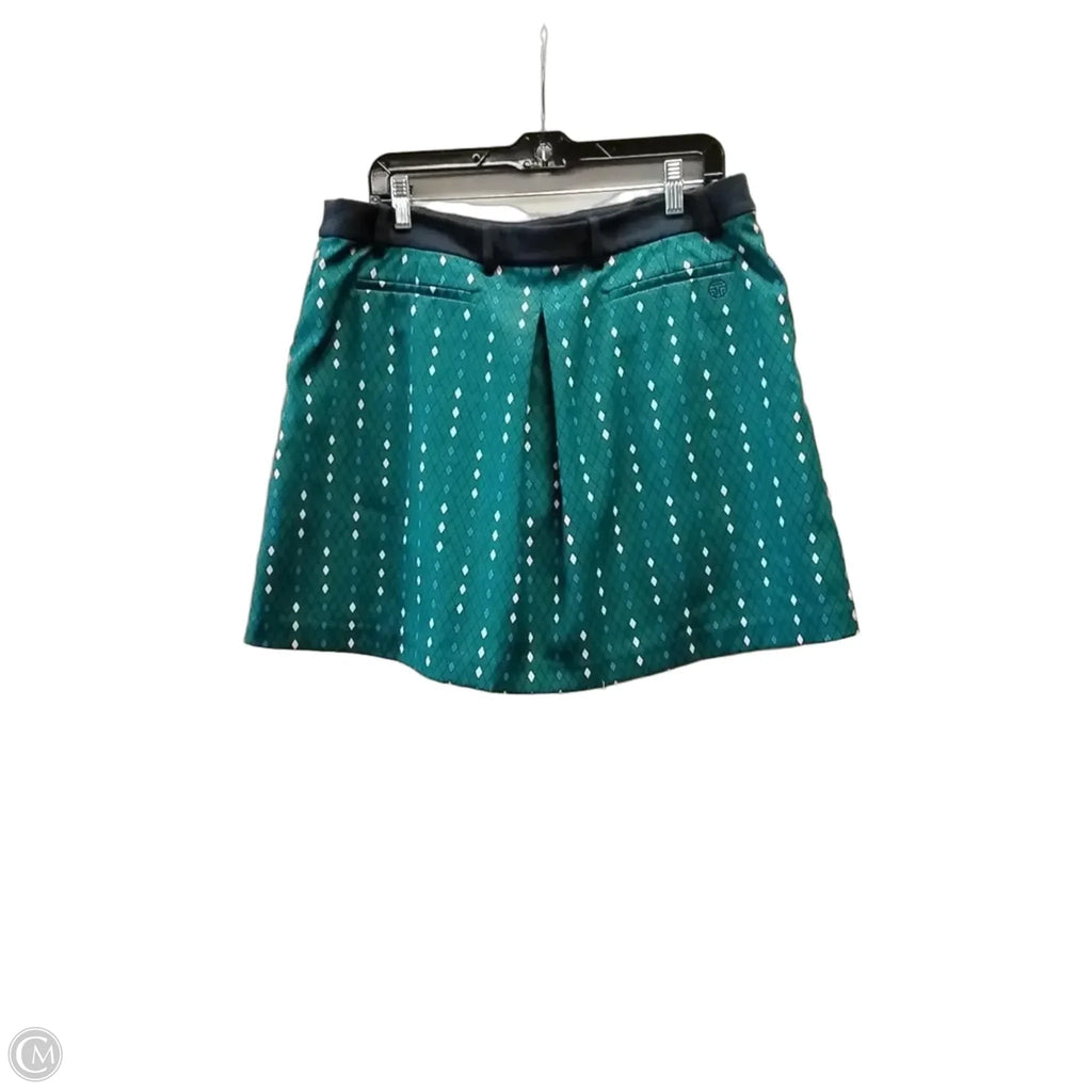 Skort Designer By Tory Burch In Geometric Pattern, Size: Xl