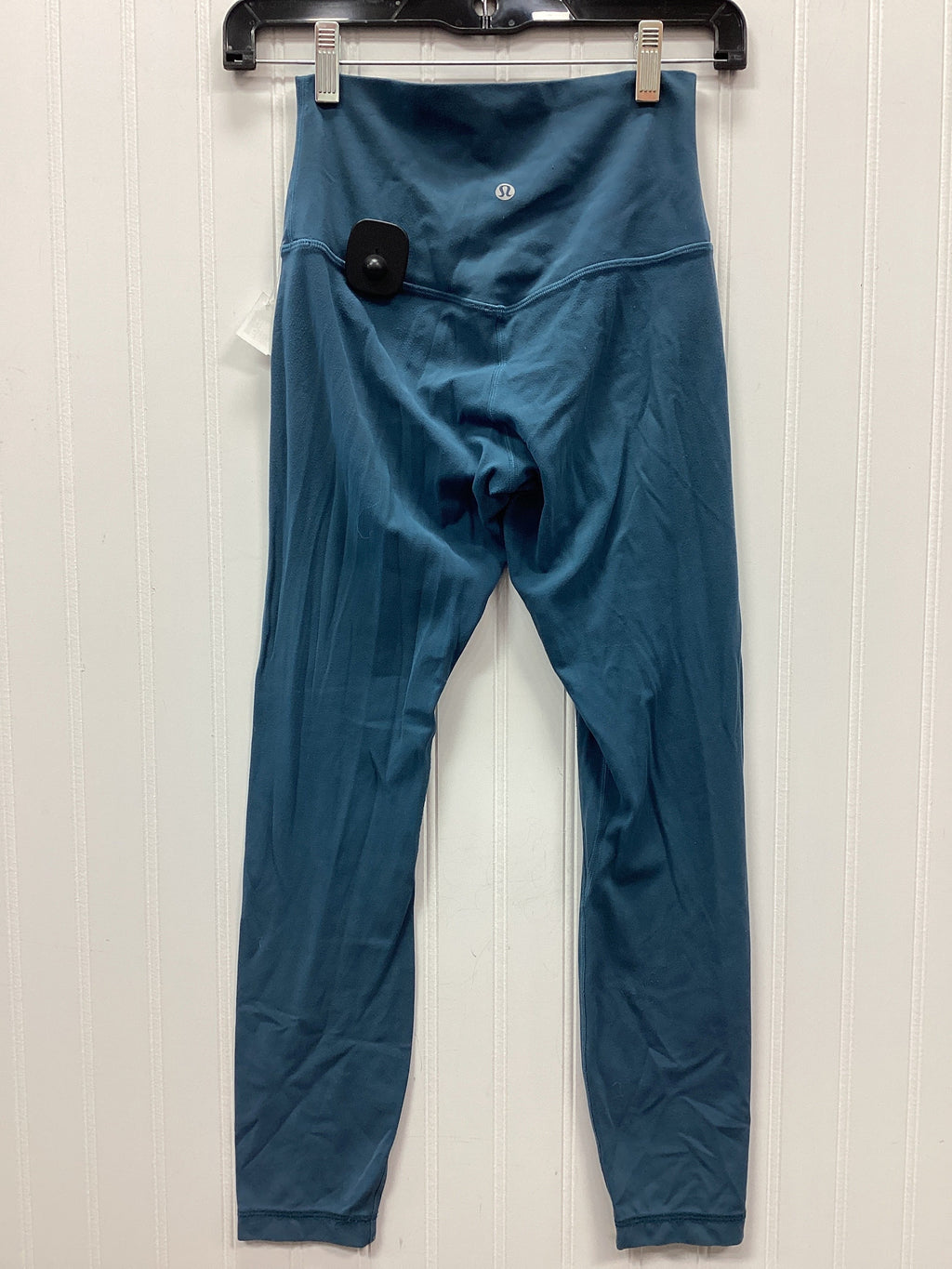 Athletic Leggings By Lululemon In Blue, Size:4