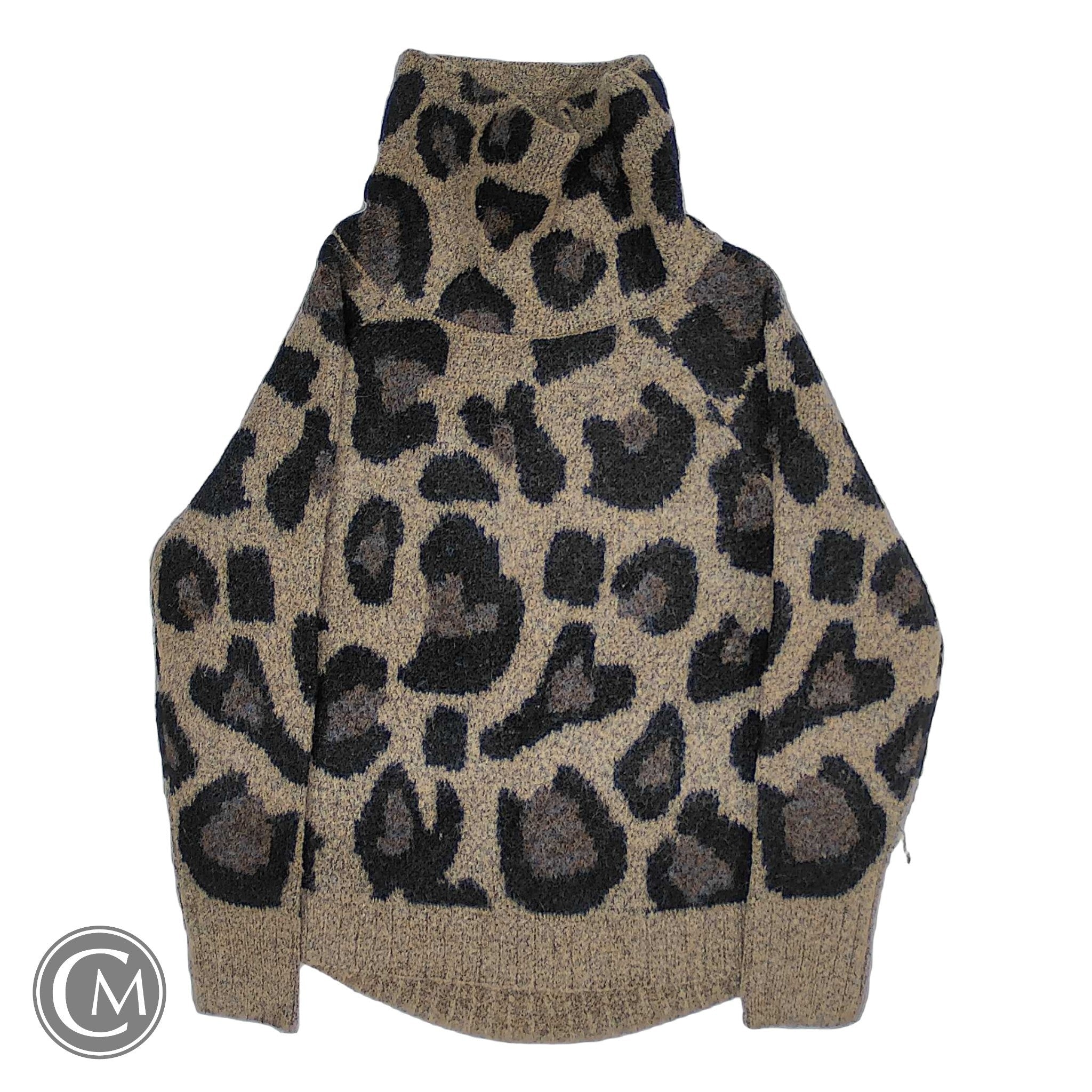Sweater By Rd Style In Black & Brown, Size: M