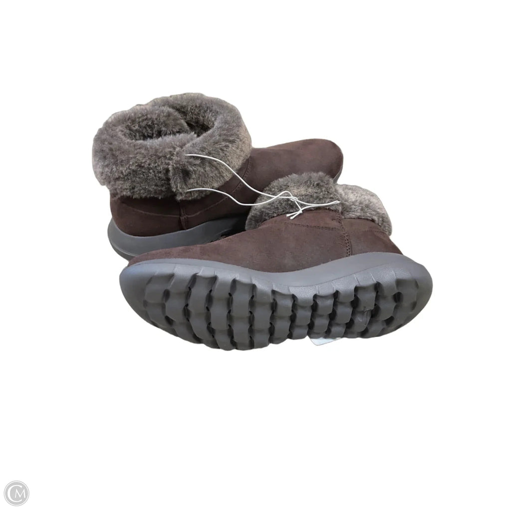 Boots Ankle Flats By Skechers In Brown, Size: 6