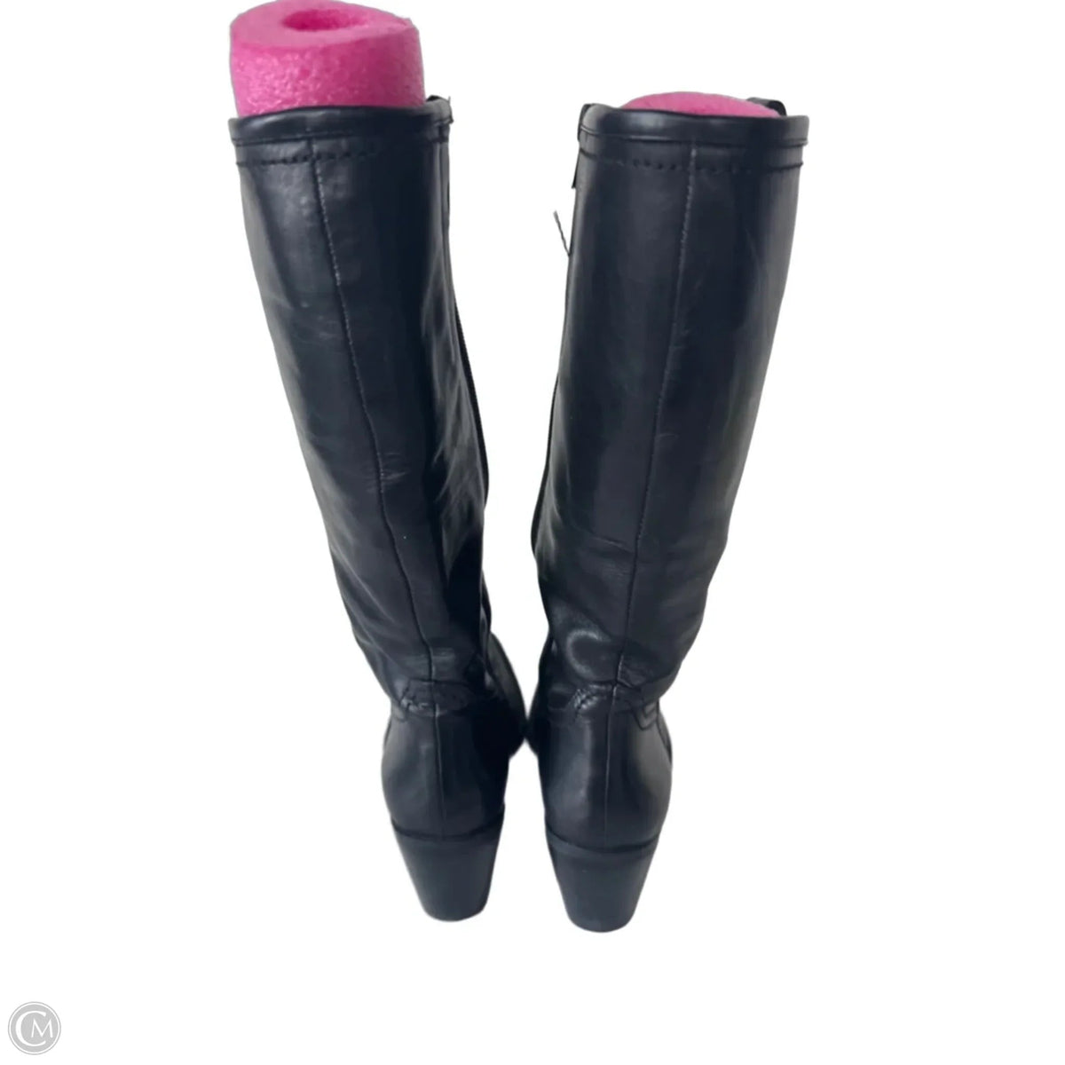 Boots Mid-calf Heels By Bandolino In Black, Size: 7.5