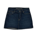 Skirt Mini & Short By American Eagle In Blue Denim, Size:4