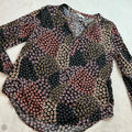 Top Long Sleeve By Loft In Floral Print, Size: Mp
