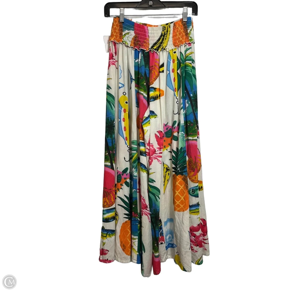 Pants Wide Leg By True Destinations In White, Size: M