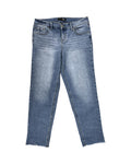 Jeans Straight By 1822 Denim In Blue Denim, Size:10
