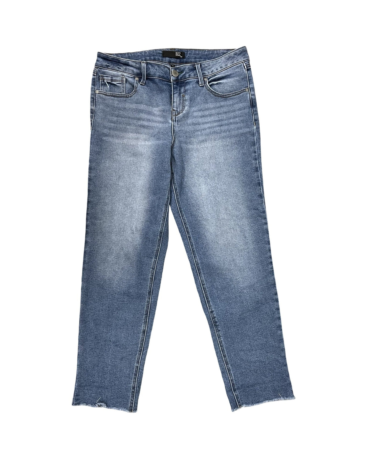 Jeans Straight By 1822 Denim In Blue Denim, Size:10