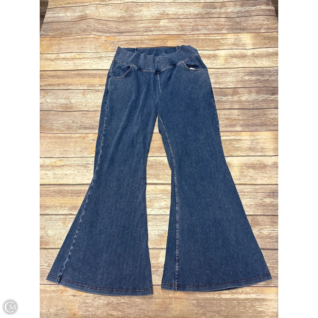 Pants Wide Leg By Halara In Blue, Size: Xl