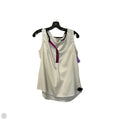 Top Sleeveless By Banana Republic In Cream, Size: S