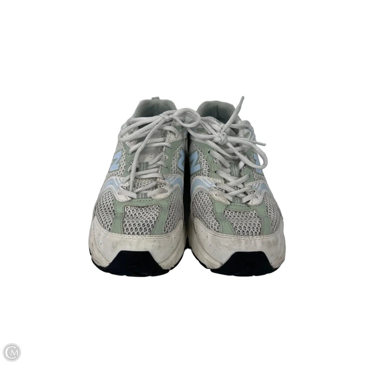 Shoes Athletic By New Balance In Blue & Green, Size: 9