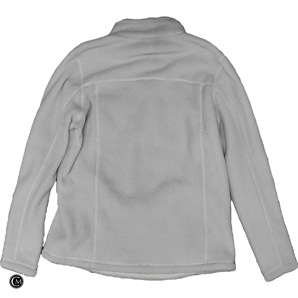 Jacket Fleece By Patagonia In White, Size: Xl