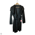 Coat Trench Coat By Clothes Mentor In Black, Size: Xxl