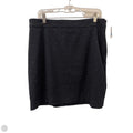Skirt Mini & Short By Nine West In Black & Silver, Size: 12