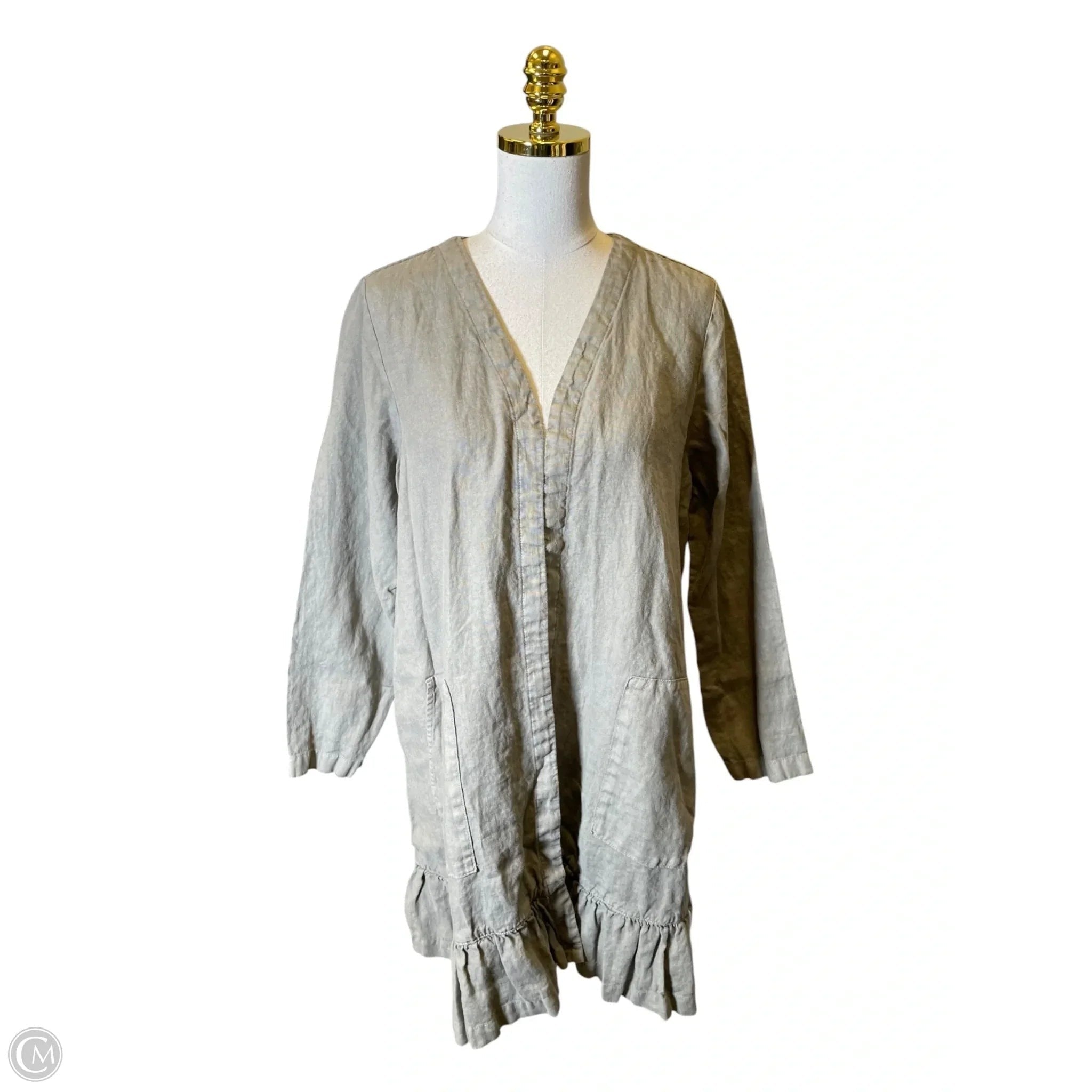 Cardigan By Pure Jill In Green, Size: M