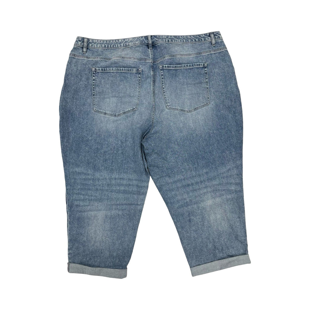 Jeans Straight By Lane Bryant In Blue Denim, Size:30