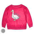 Sweatshirt Crewneck By Shein In Pink, Size: M