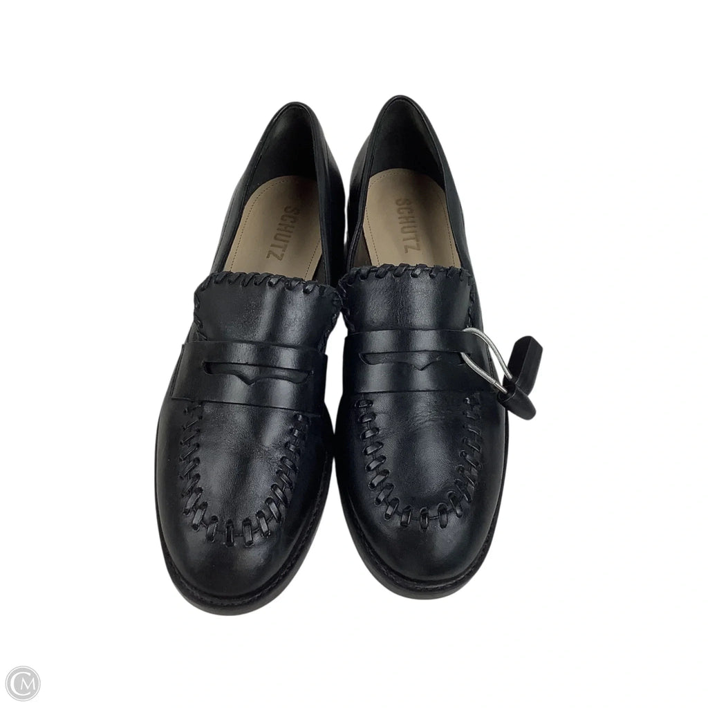 Shoes Flats By Schutz In Black, Size: 7