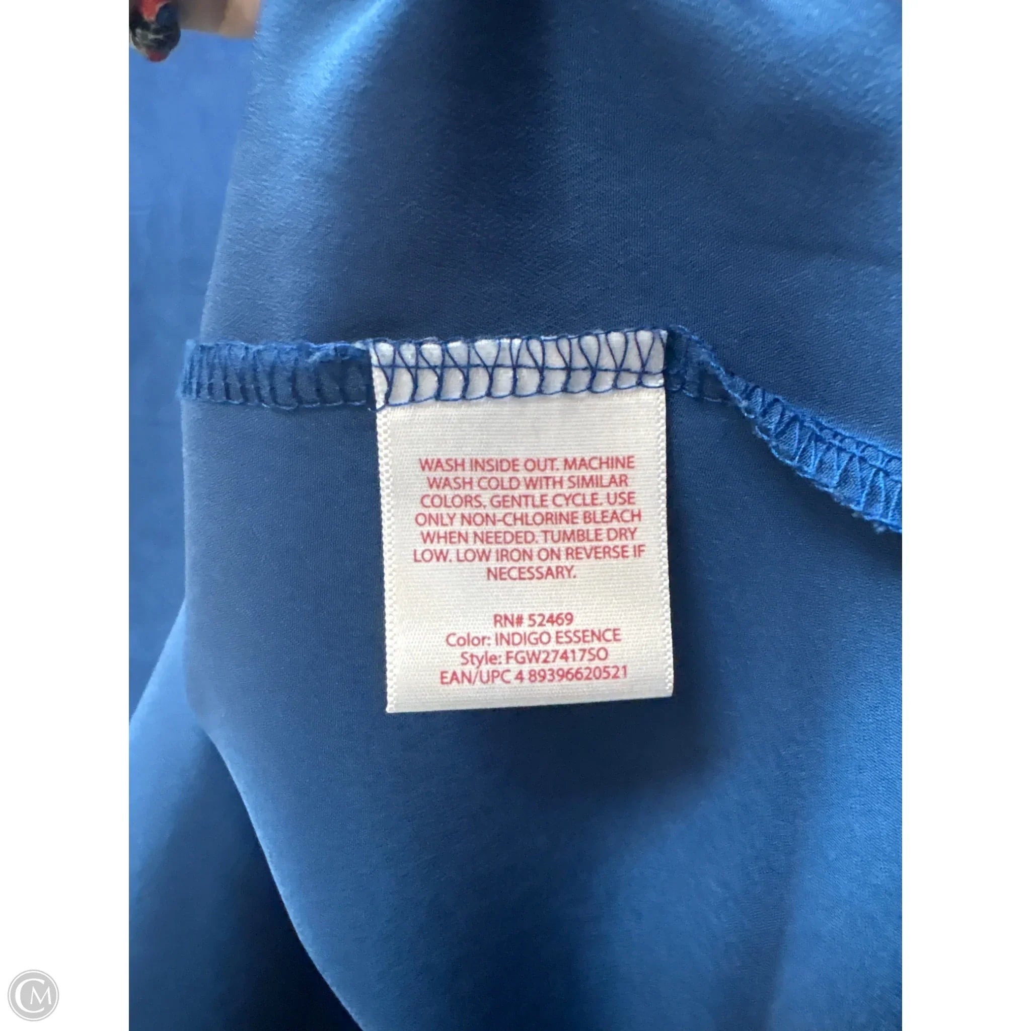 Tank Top By Faded Glory In Blue, Size: 2x