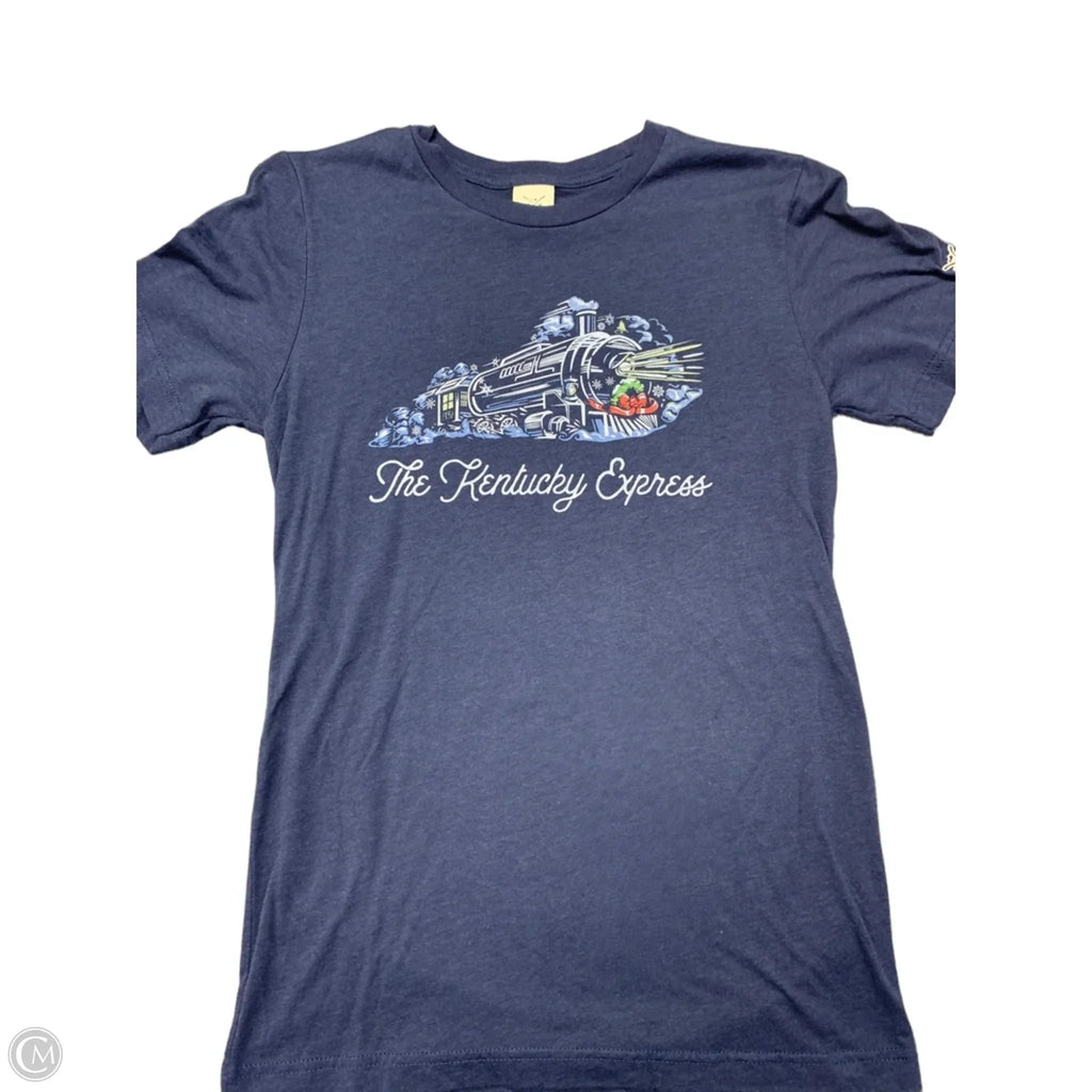 Top Short Sleeve By Clothes Mentor In Blue, Size: M