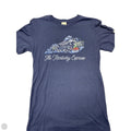 Top Short Sleeve By Clothes Mentor In Blue, Size: M