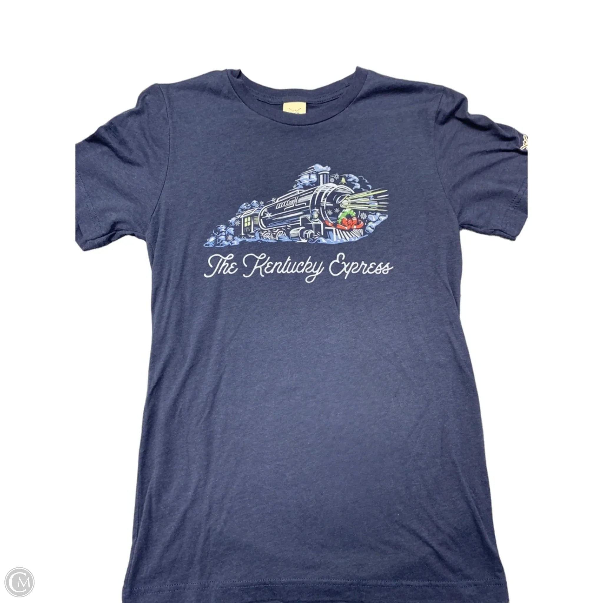 Top Short Sleeve By Clothes Mentor In Blue, Size: M