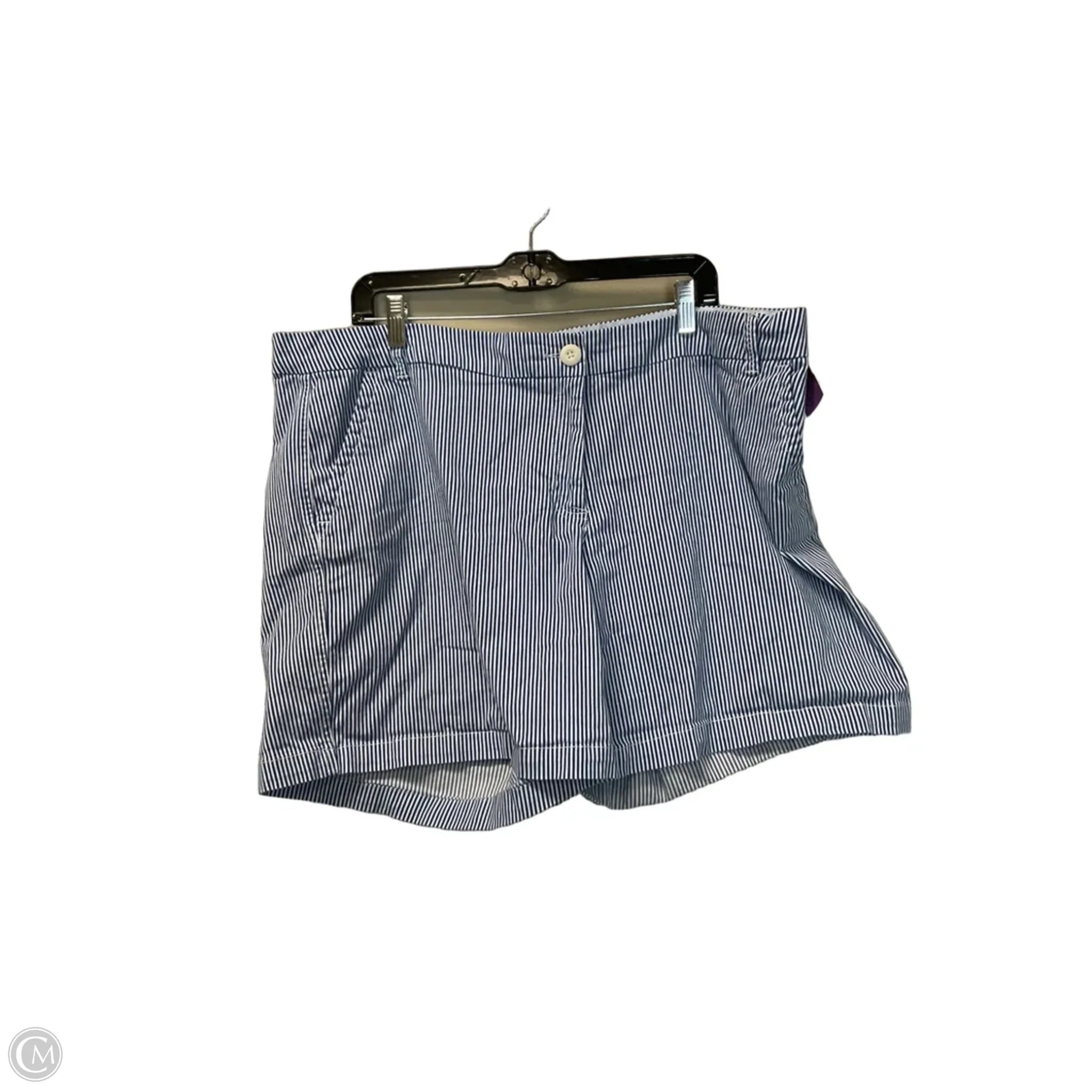 Shorts By Crown And Ivy In Blue & White, Size: 18