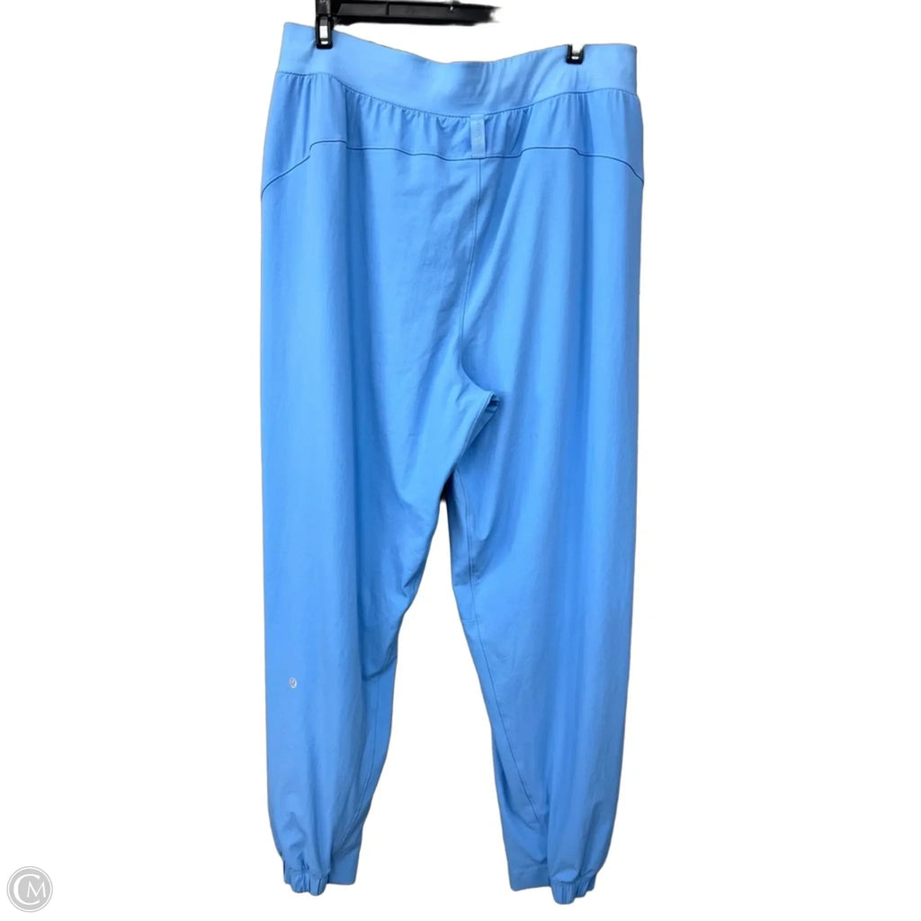 Athletic Pants By Lululemon In Blue, Size: 12