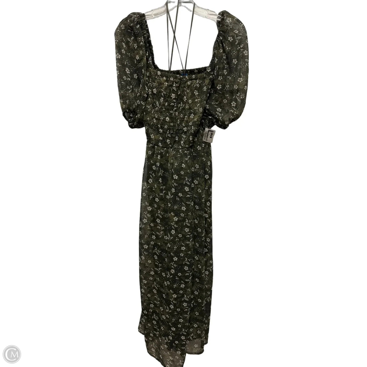 Dress Casual Maxi By Old Navy In Green, Size: L