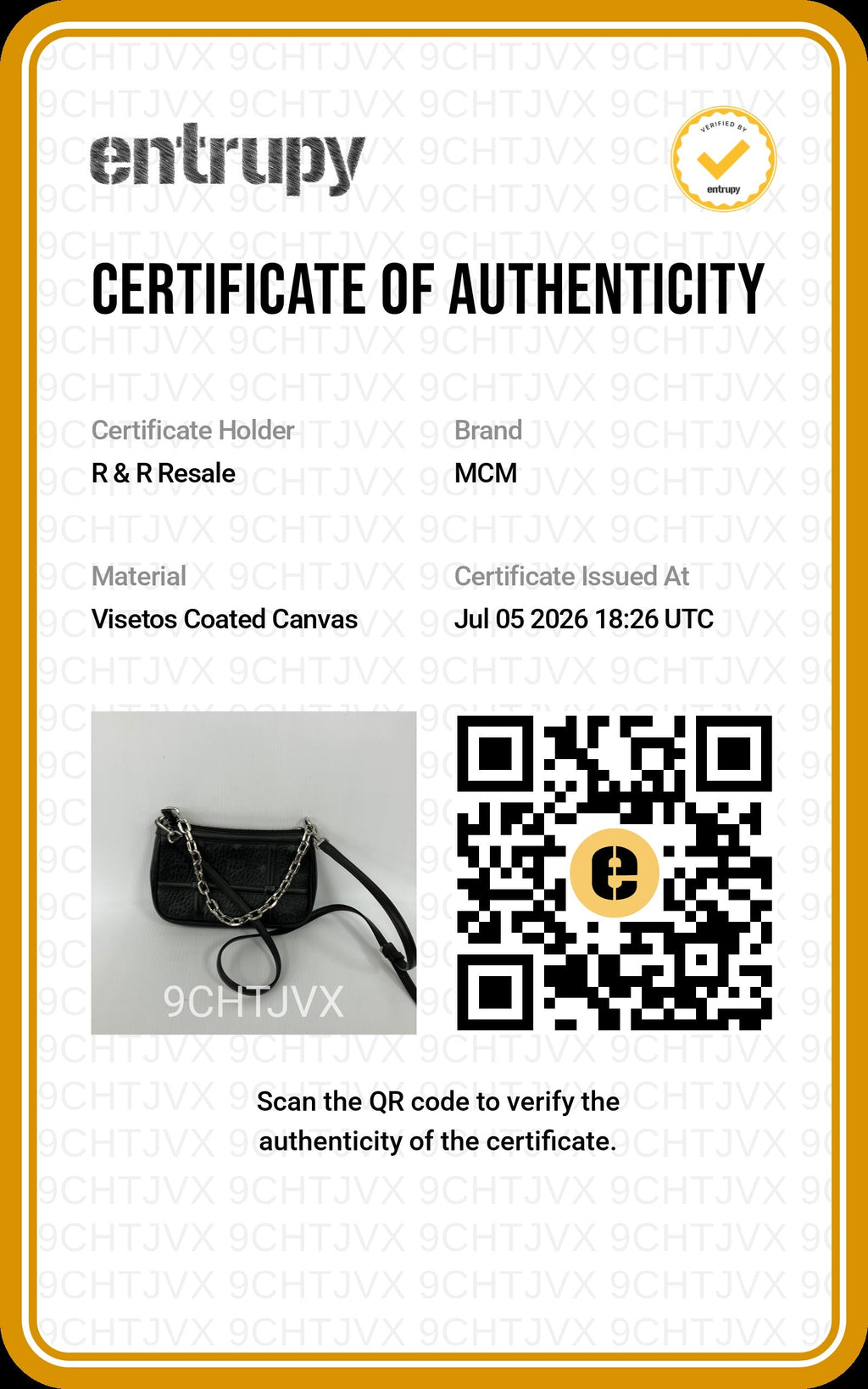 Crossbody Luxury Designer By Mcm, Size: Small