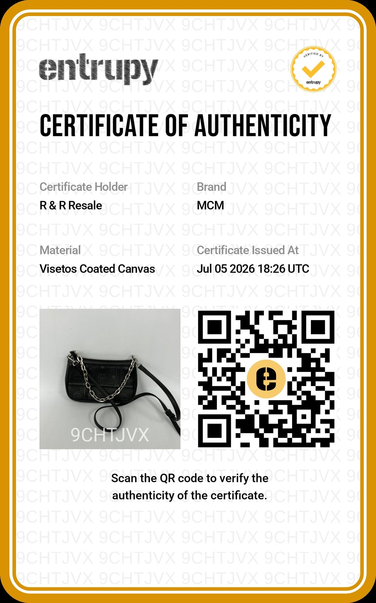 Crossbody Luxury Designer By Mcm, Size: Small