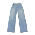 Jeans Straight By Abercrombie And Fitch In Blue Denim, Size:0