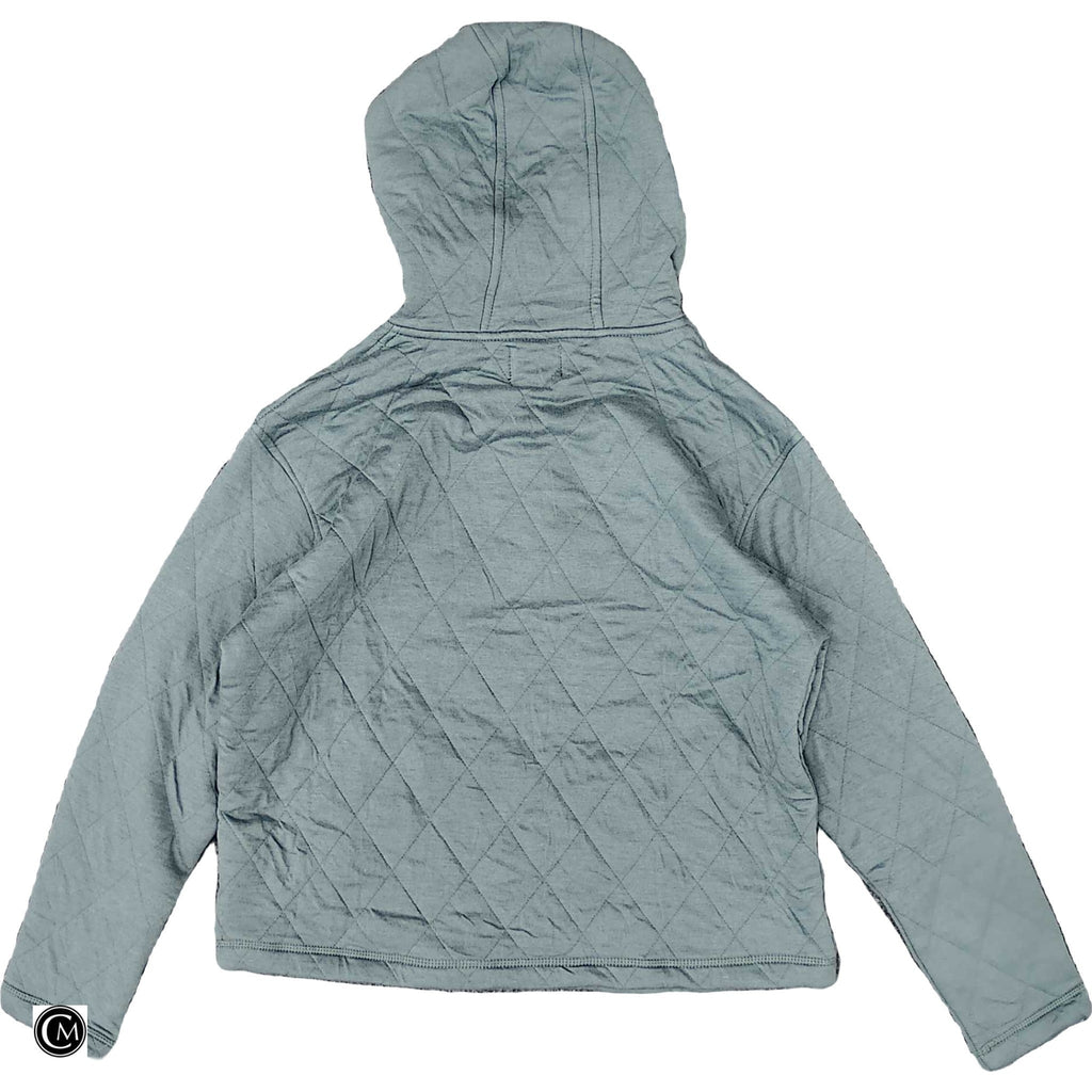 Sweatshirt Hoodie By Lands End In Green, Size: Xs