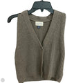 Vest Sweater By Universal Thread In Brown, Size: M