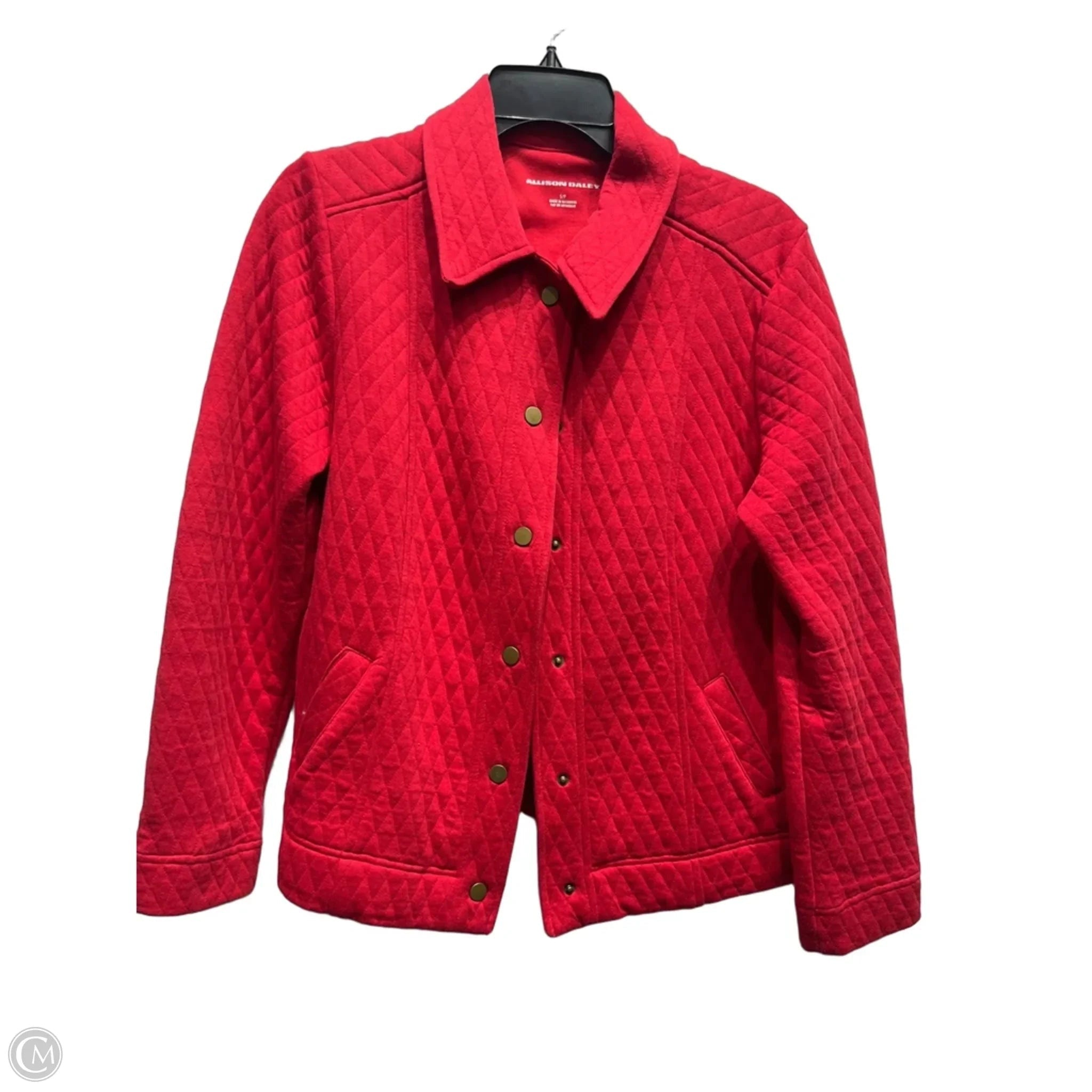 Jacket Other By Allison Daley In Red, Size: S