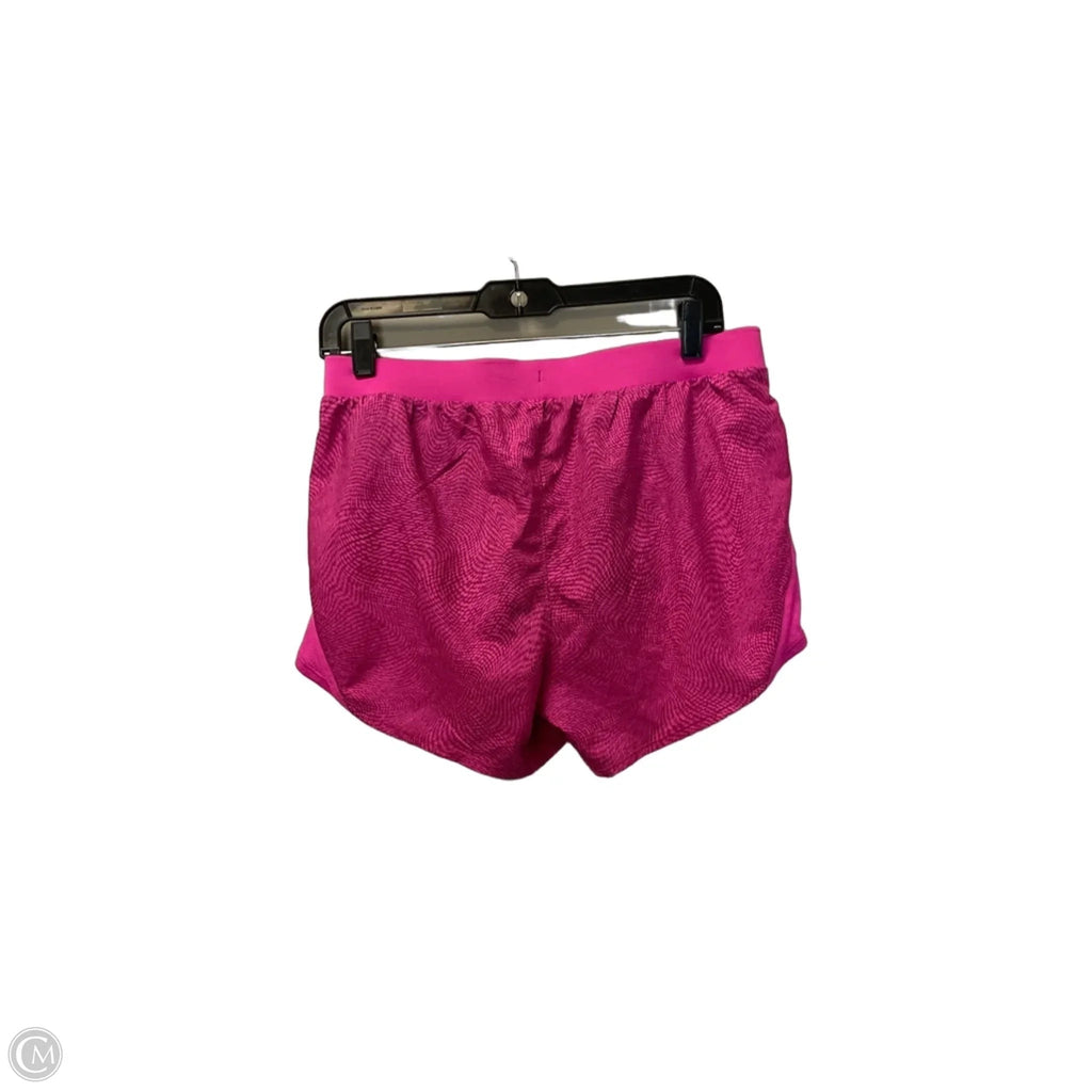 Athletic Shorts By Under Armour In Pink, Size: M