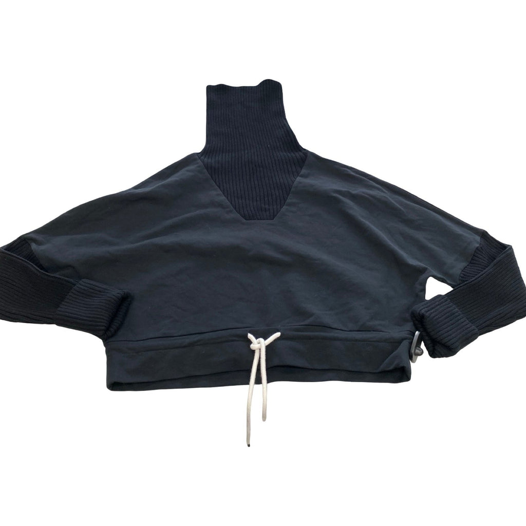 Athletic Sweatshirt Collar By Varley In Black, Size:Xs