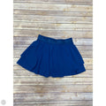 Athletic Skort By 90 Degrees By Reflex In Blue, Size: L