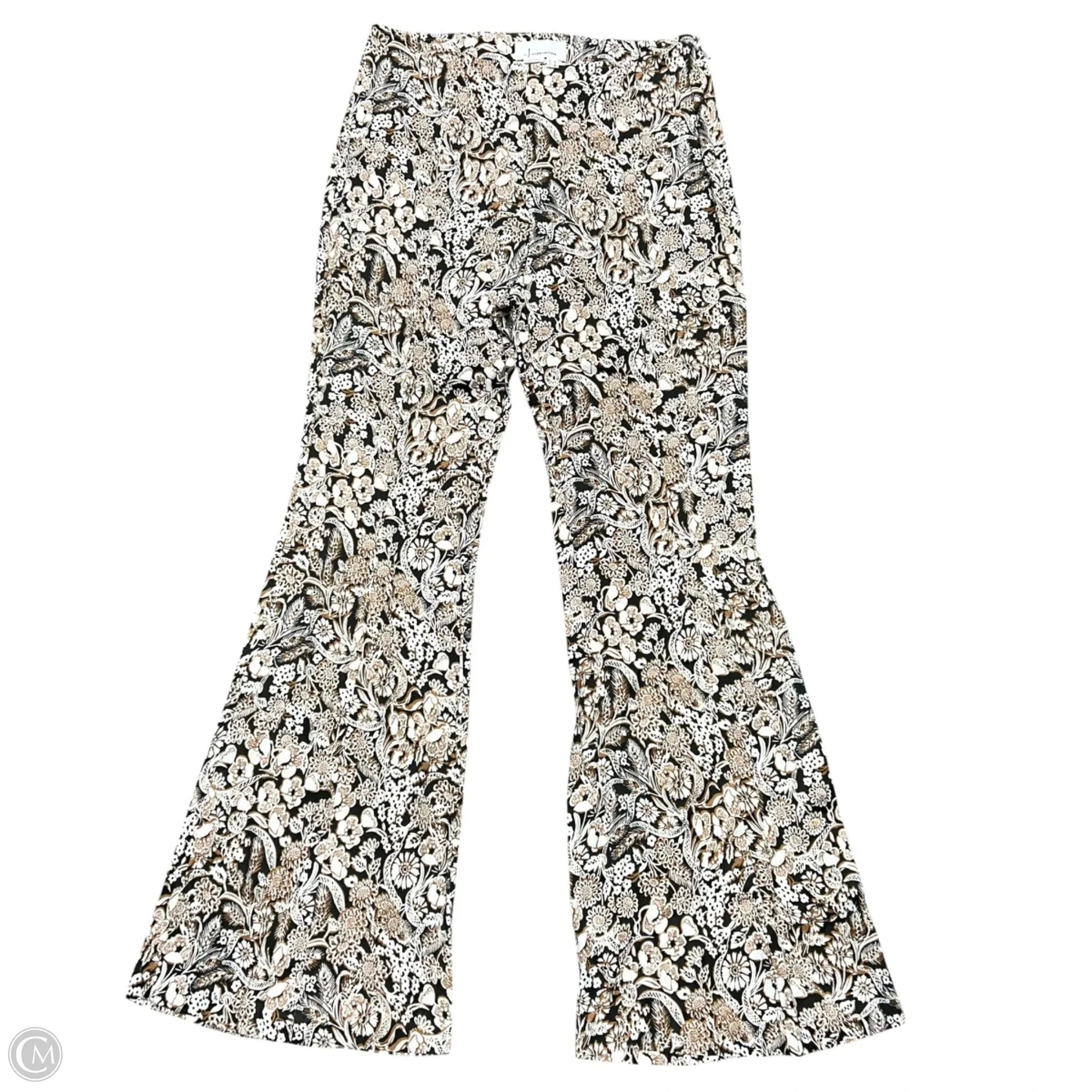 Pants Dress By Anthropologie In Brown & Cream, Size: 6