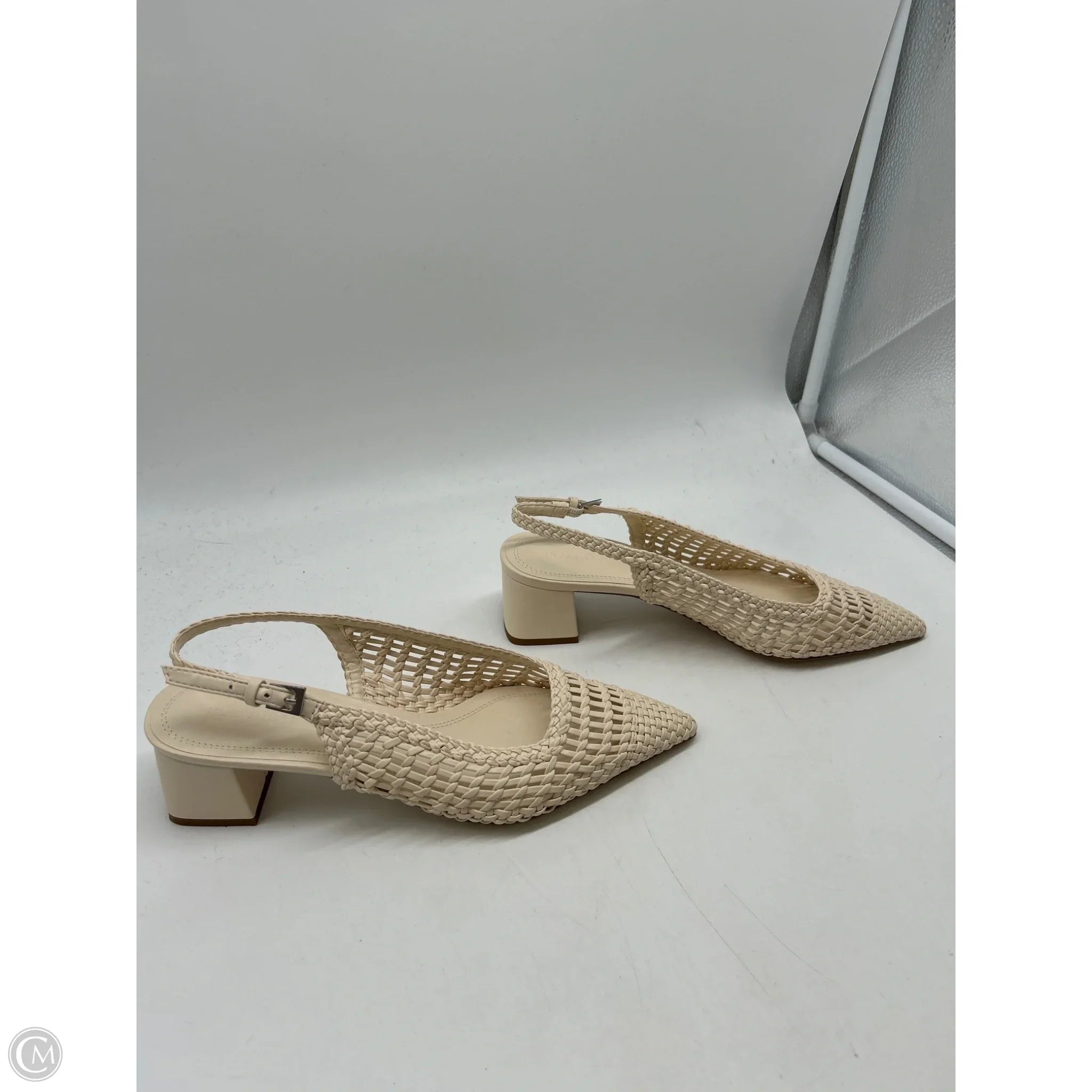Shoes Heels Block By Nordstrom In Cream, Size: 7