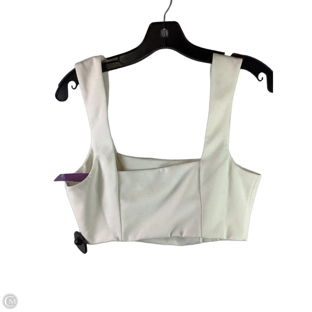 Top Sleeveless By Show Me Your Mumu In White, Size: L