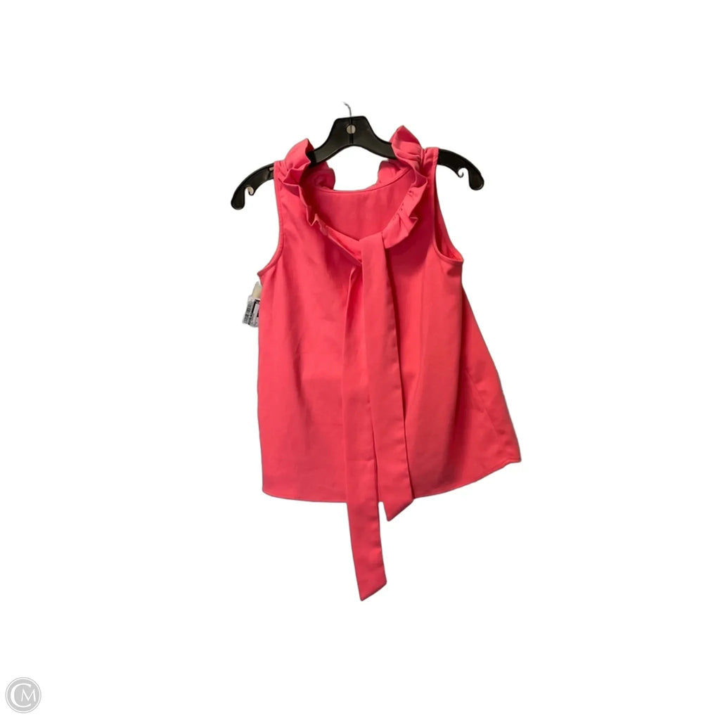 Top Sleeveless By Crown And Ivy In Pink, Size: S