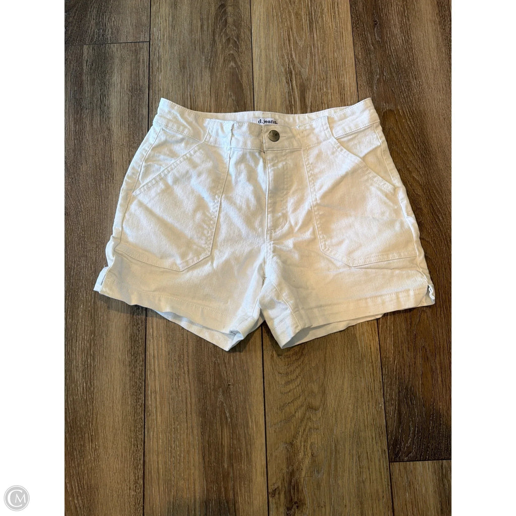 Shorts By D Jeans In White, Size: 8
