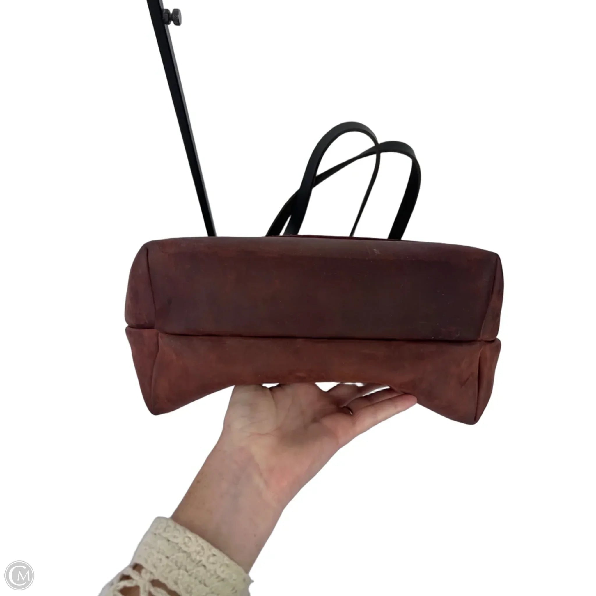 Handbag Leather By Portland Leather, Size: Large