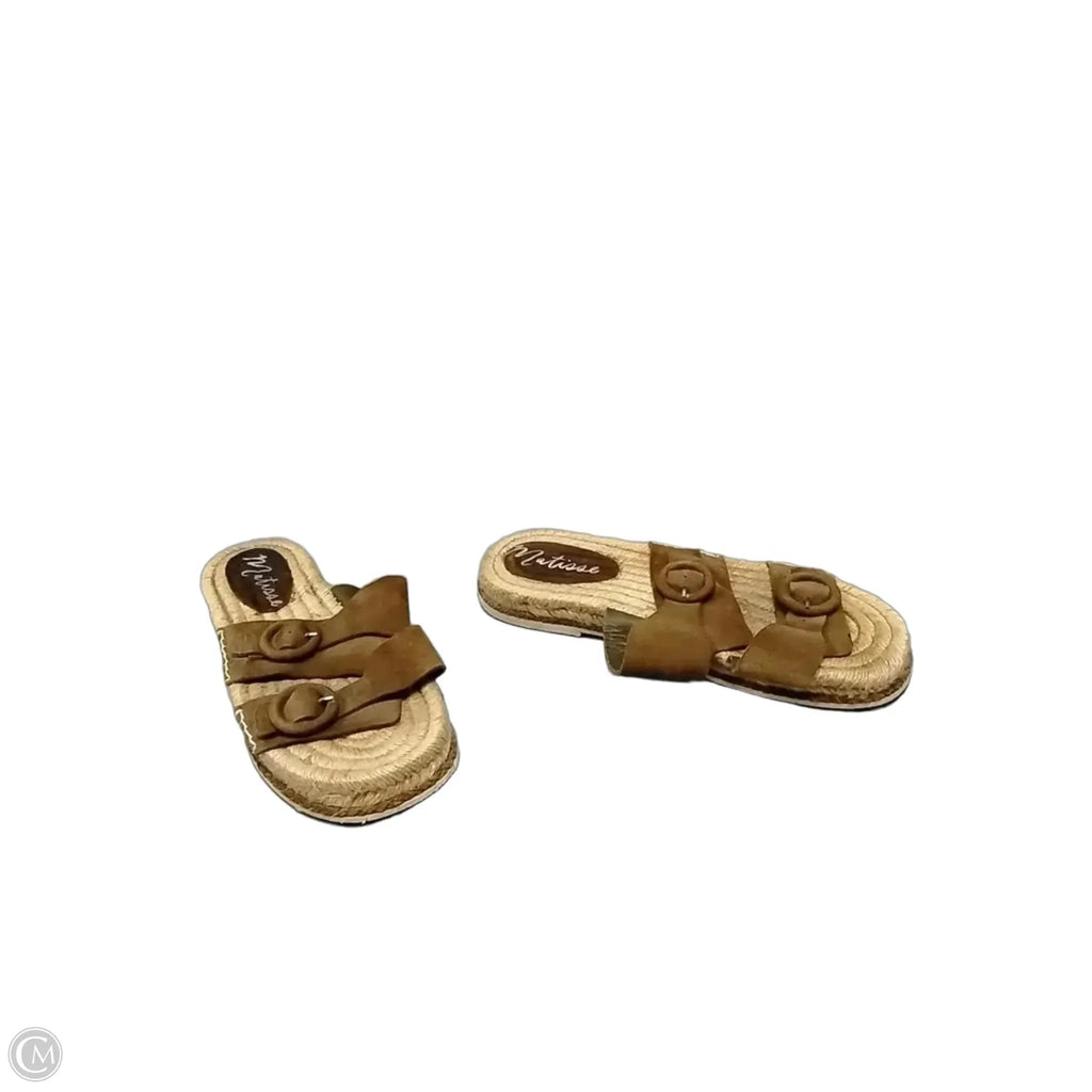 Sandals Flats By Matisse In Brown, Size: 10