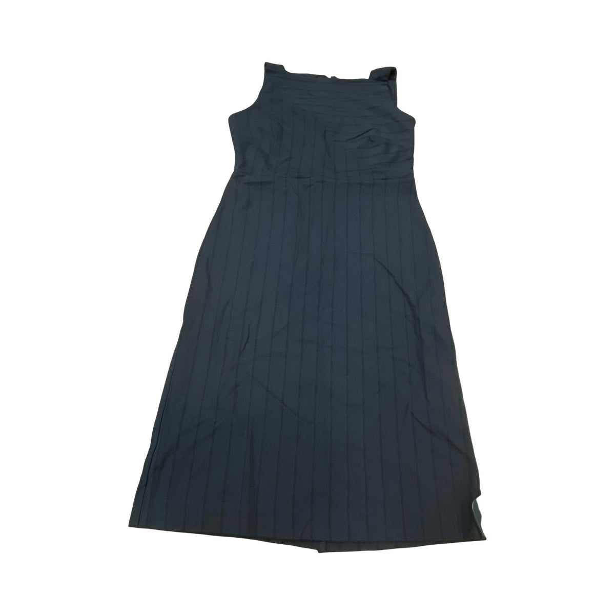 Dress Casual Midi By Ann Taylor In Black, Size:4
