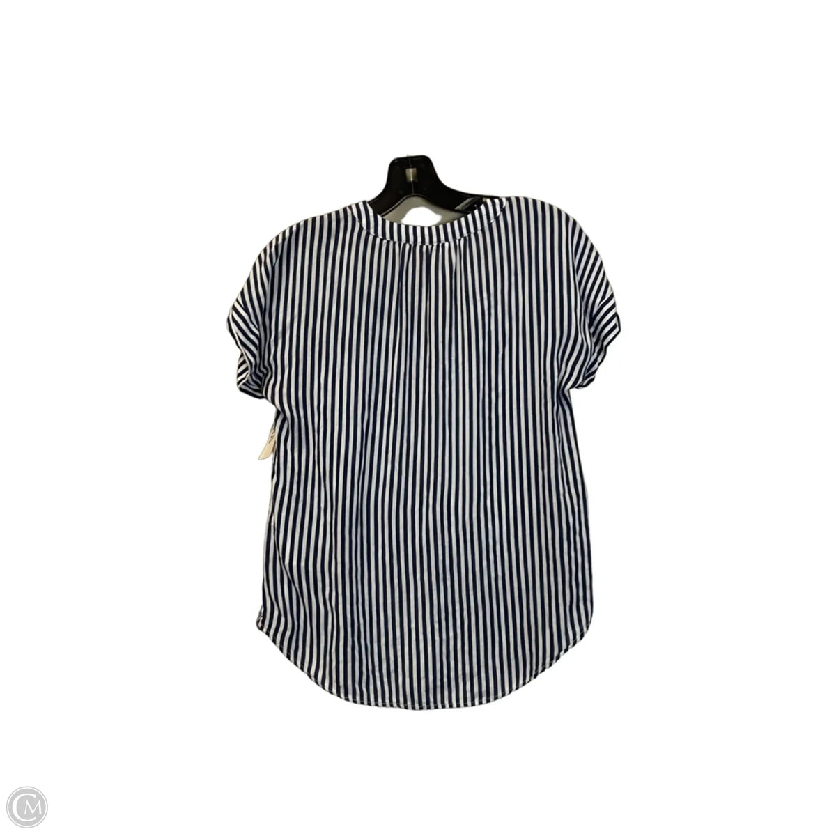 Top Short Sleeve By Gap In Striped Pattern, Size: Xs