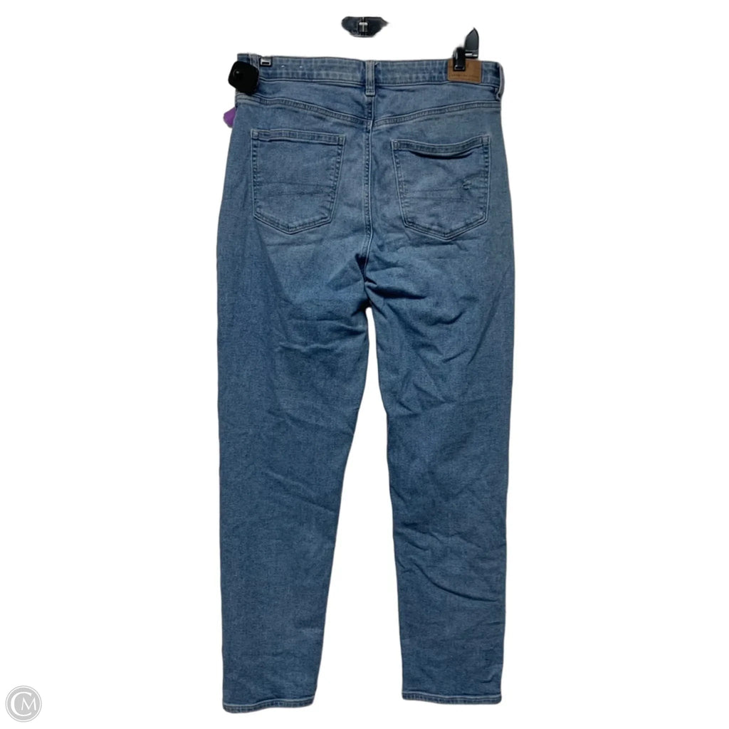 Jeans Wide Leg By Abercrombie And Fitch In Blue Denim, Size: 12