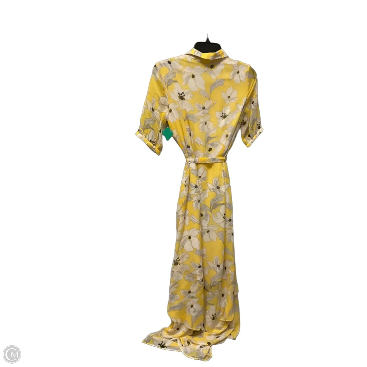 Dress Casual Maxi By Banana Republic In Yellow, Size: 2