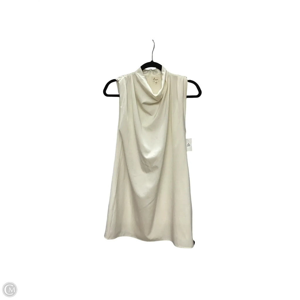 Dress Casual Short By Lena In Cream, Size: S