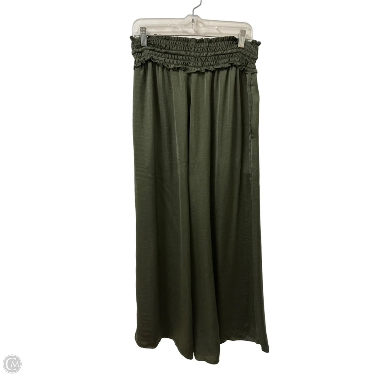 Pants Wide Leg By Clothes Mentor In Green, Size: M