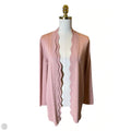 Cardigan By Cable And Gauge In Pink, Size: L